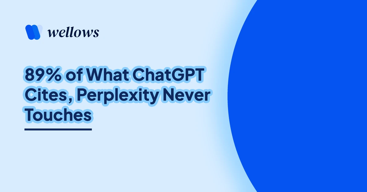 89% of What ChatGPT Cites, Perplexity Never Touches